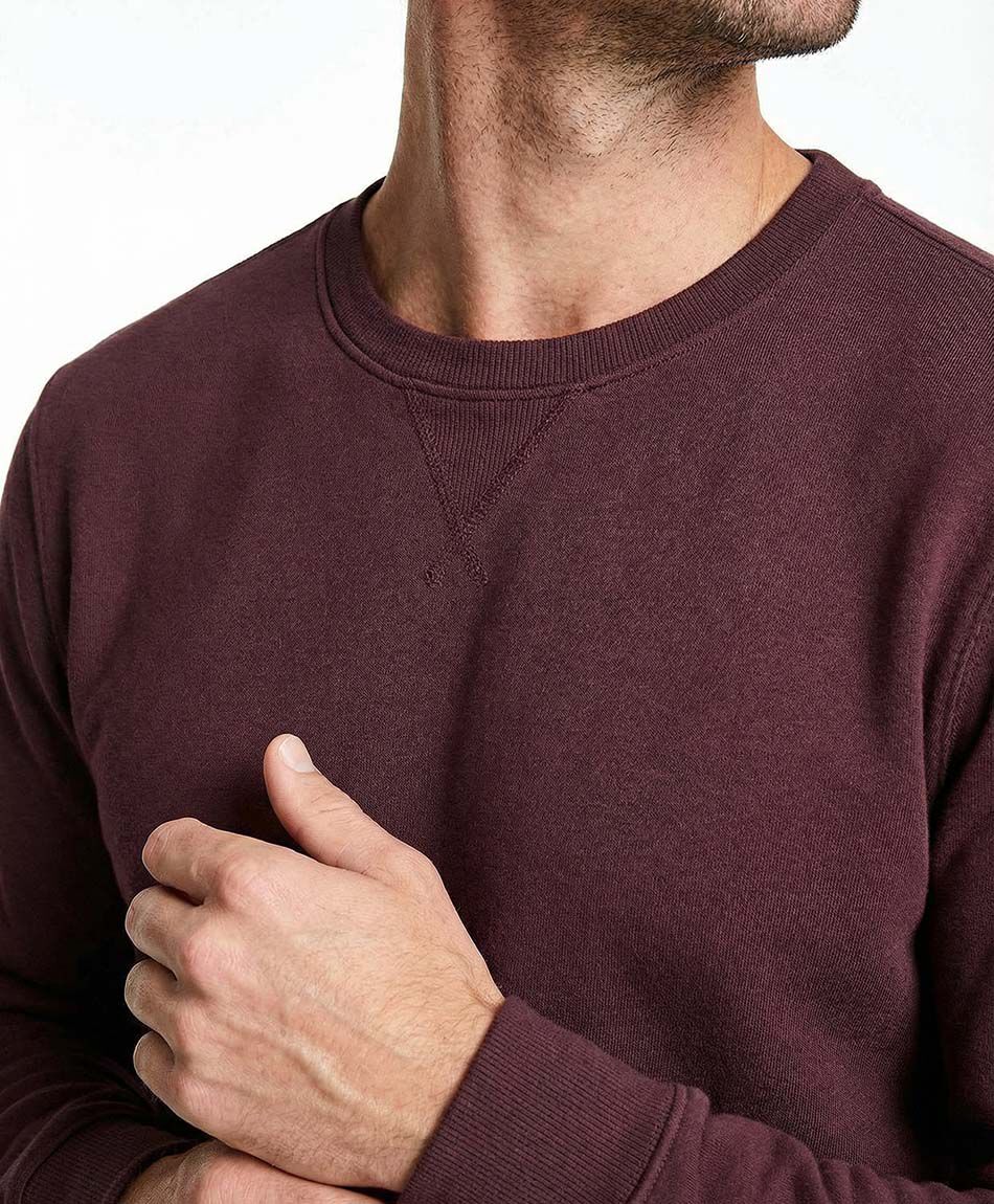 Poler&oacute;n hombre cuello redondo b&aacute;sico