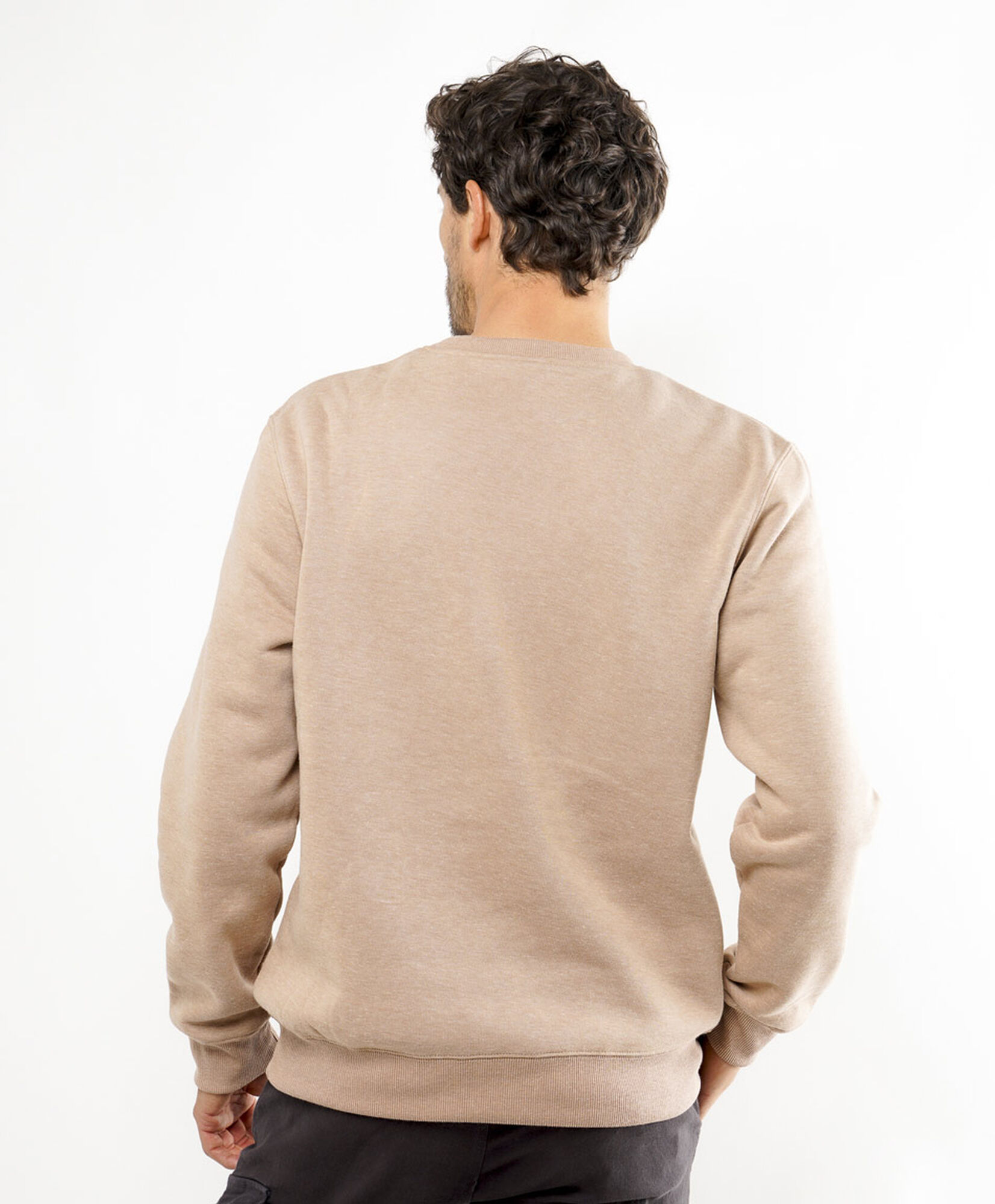 Polerón hombre liso mini bordado Polerón hombre liso mini bordado
