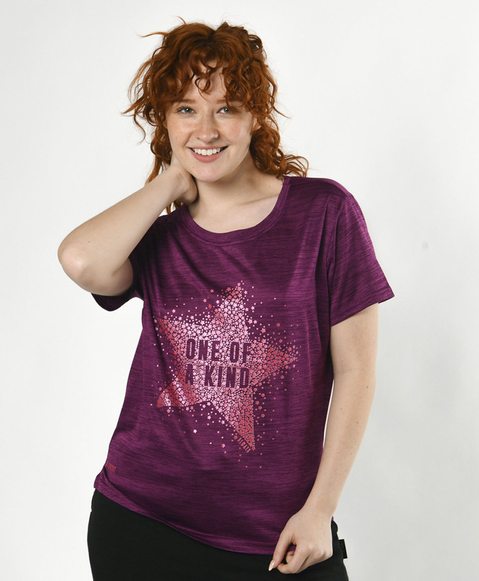 Polera deportiva mujer estrellas Polera deportiva mujer estrellas