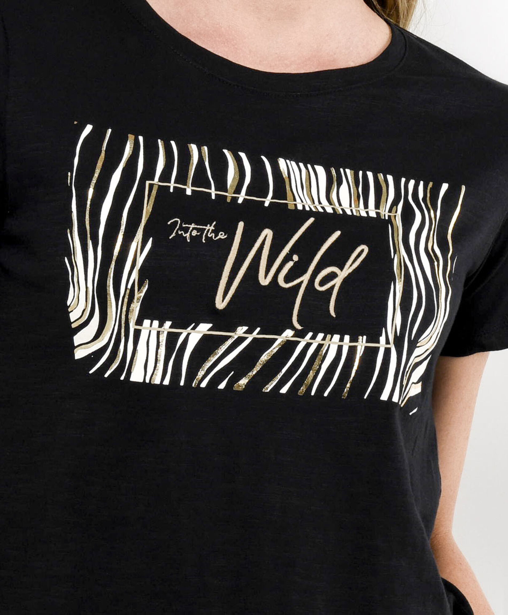 Polera mujer estampado wild Polera mujer estampado wild