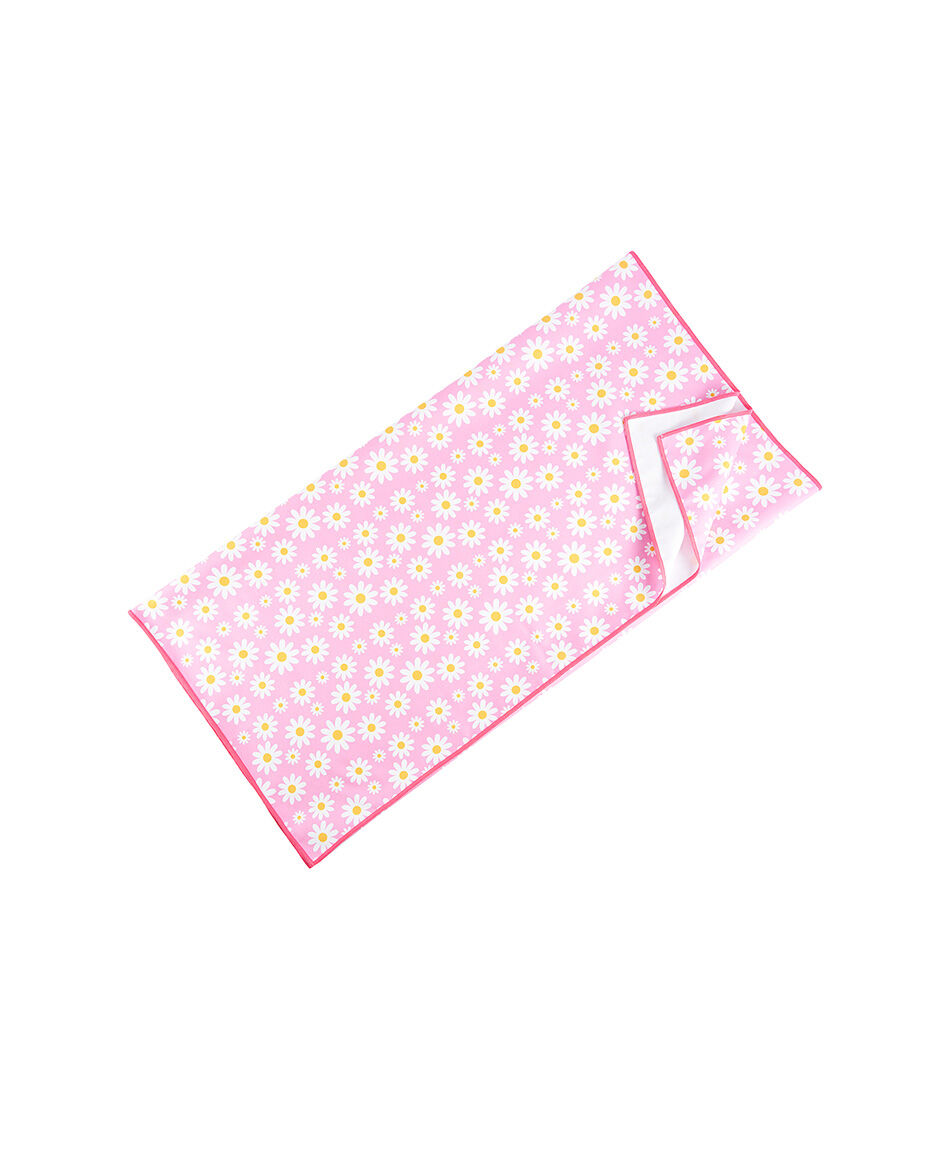 Toalla estuche flores