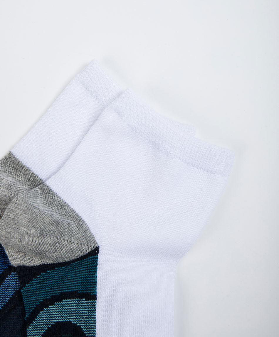 Calcetines hombbre white and blue
