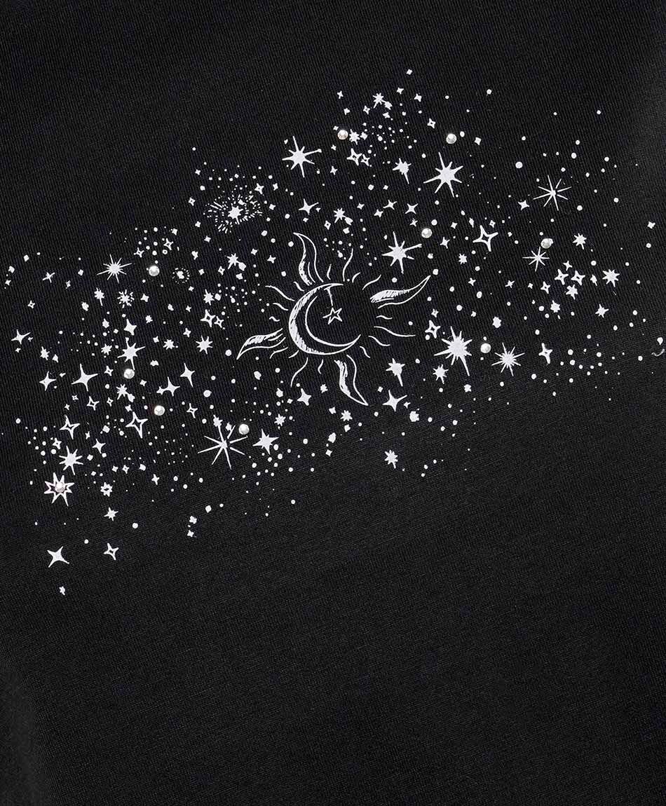 Polera mujer estampado universe