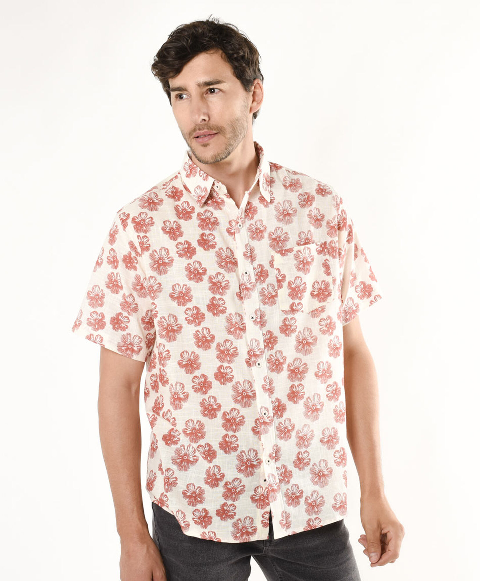 Camisa hombre floreada Camisa hombre floreada