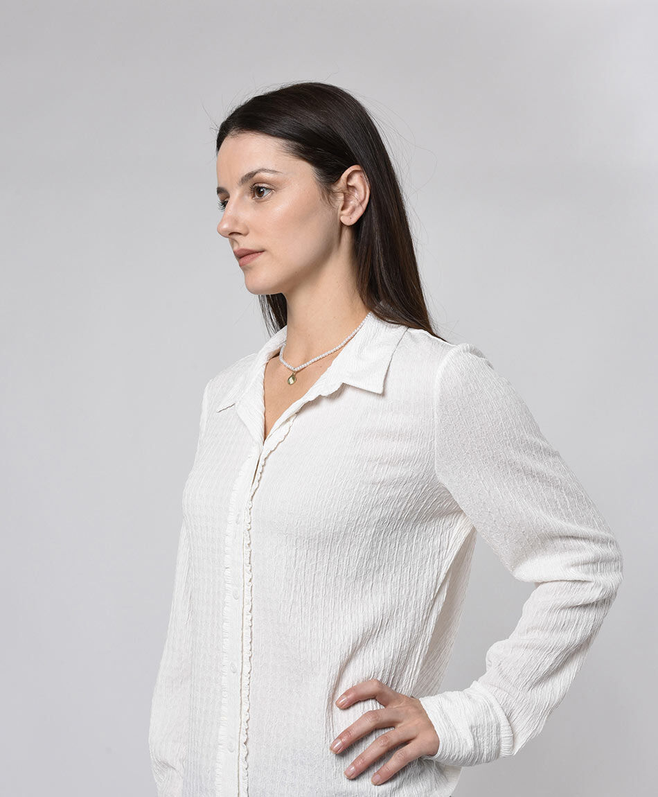 Blusa mujer texturizada