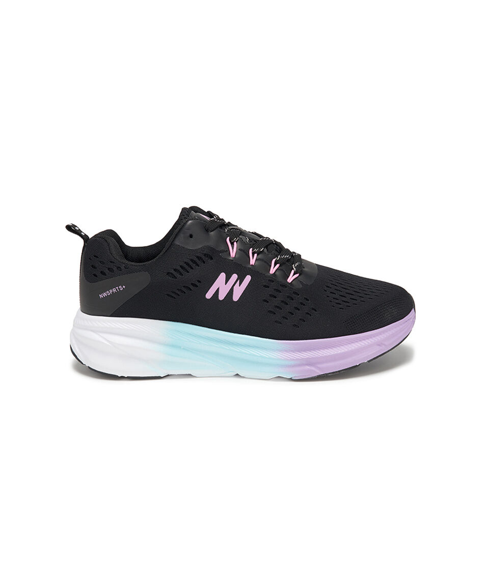 Zapatilla deportiva mujer tricolor
