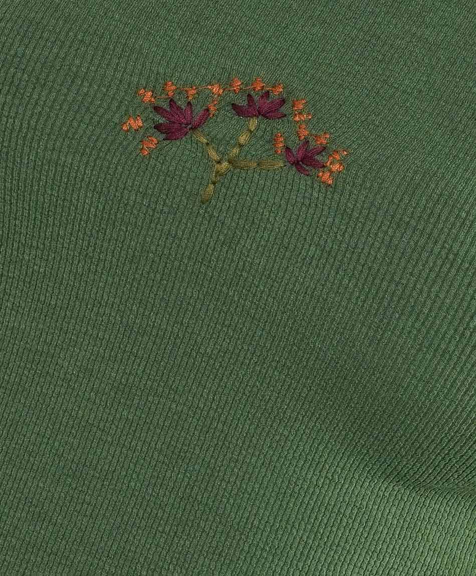 Polera mujer estampado flor triple