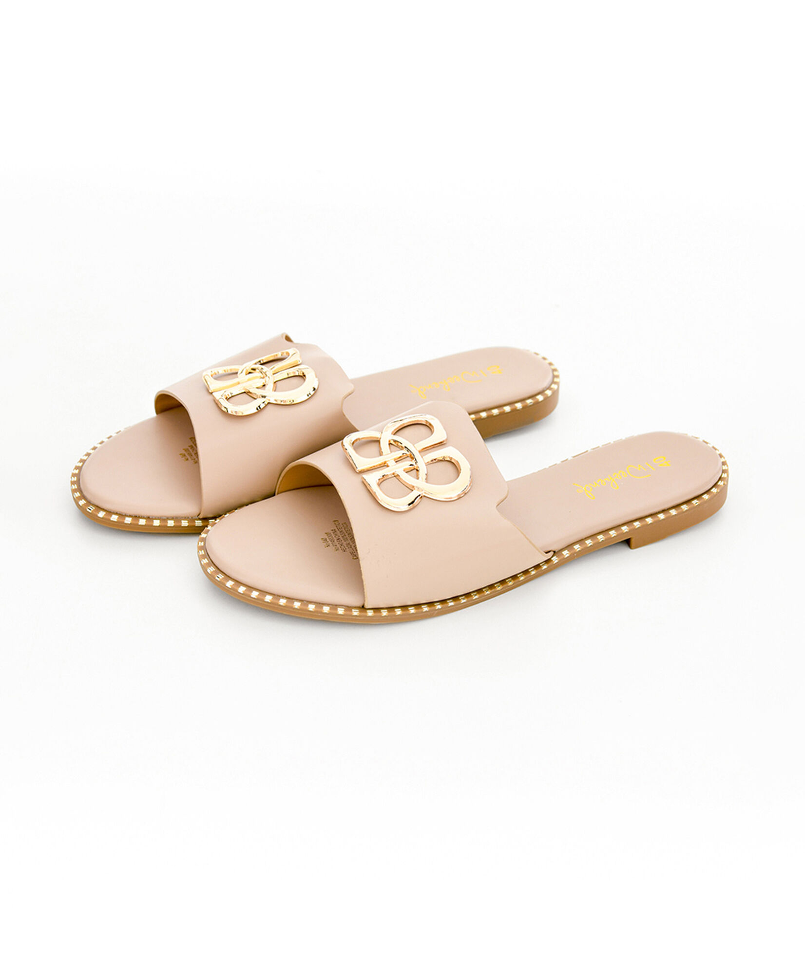 Sandalia mujer beige y dorado Sandalia mujer beige y dorado