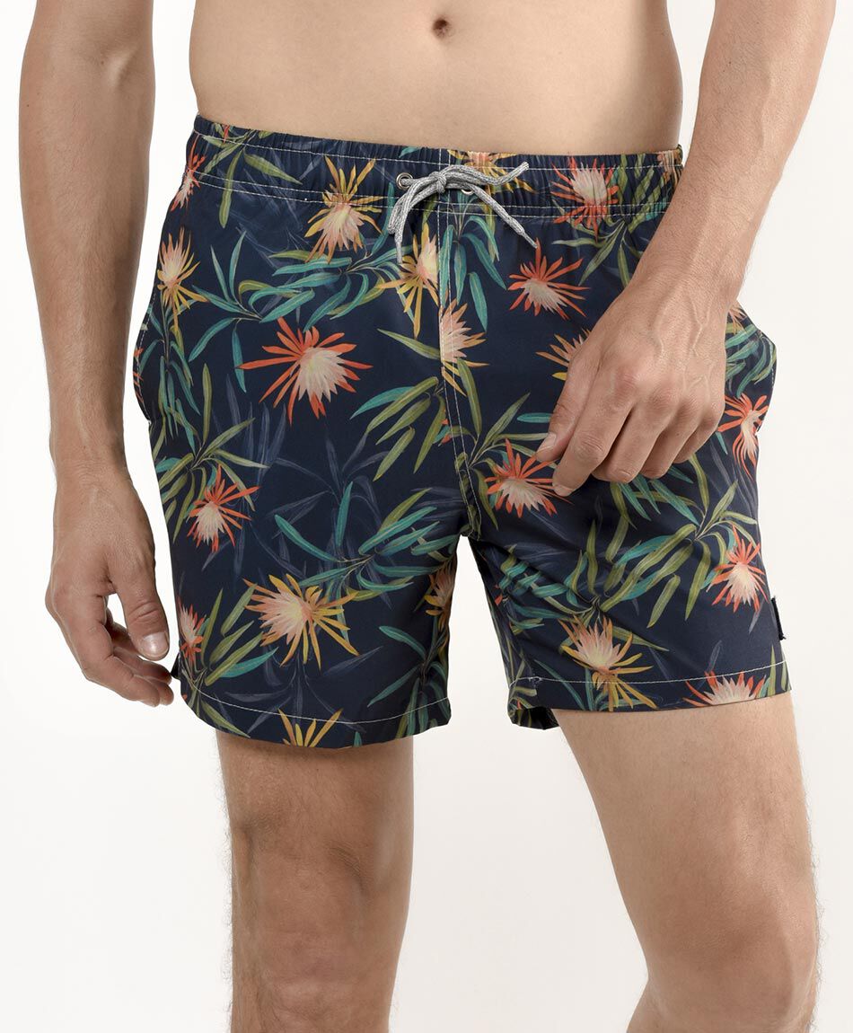 Traje de ba&ntilde;o hombre flores