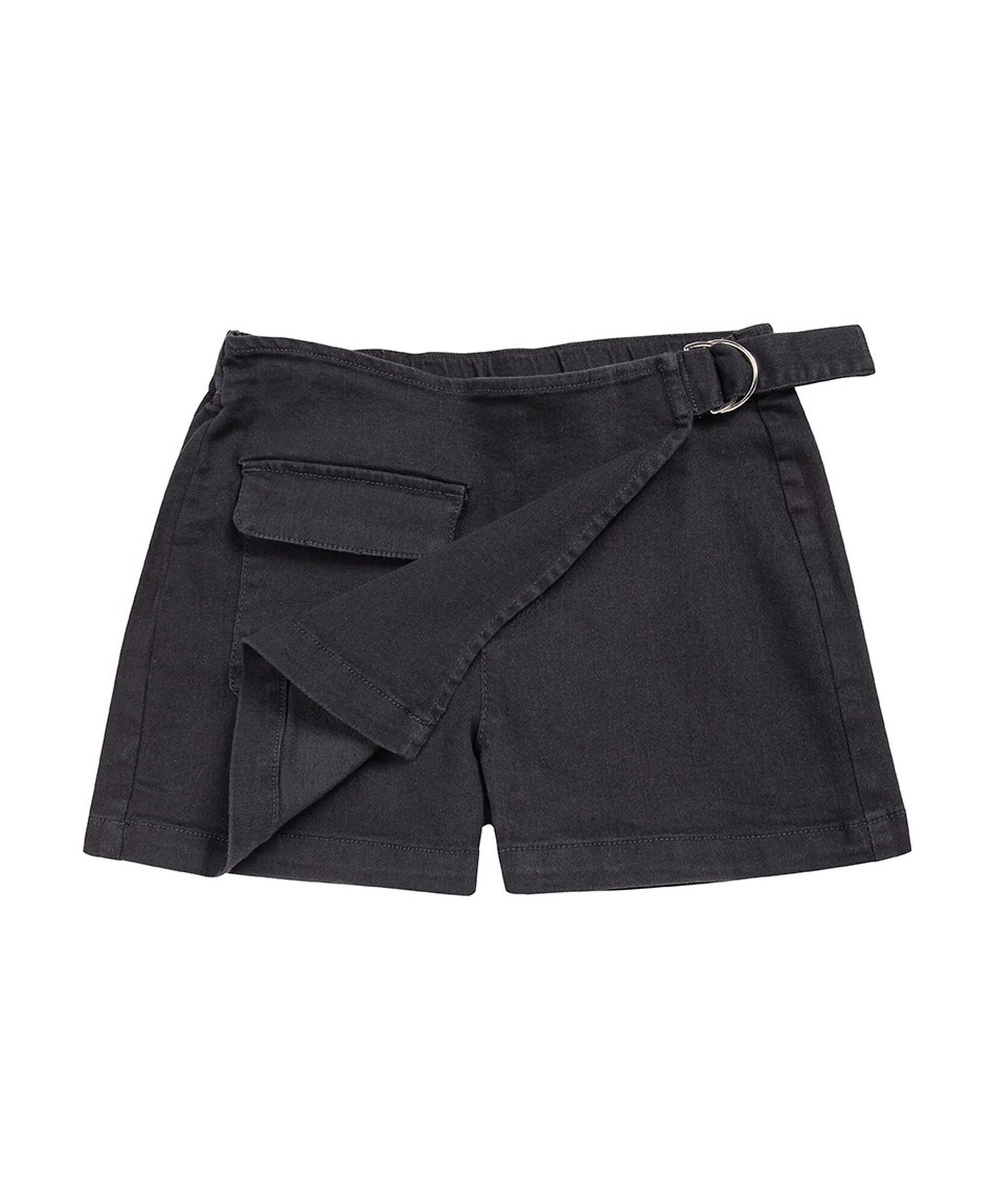 Short niña denim black Short niña denim black