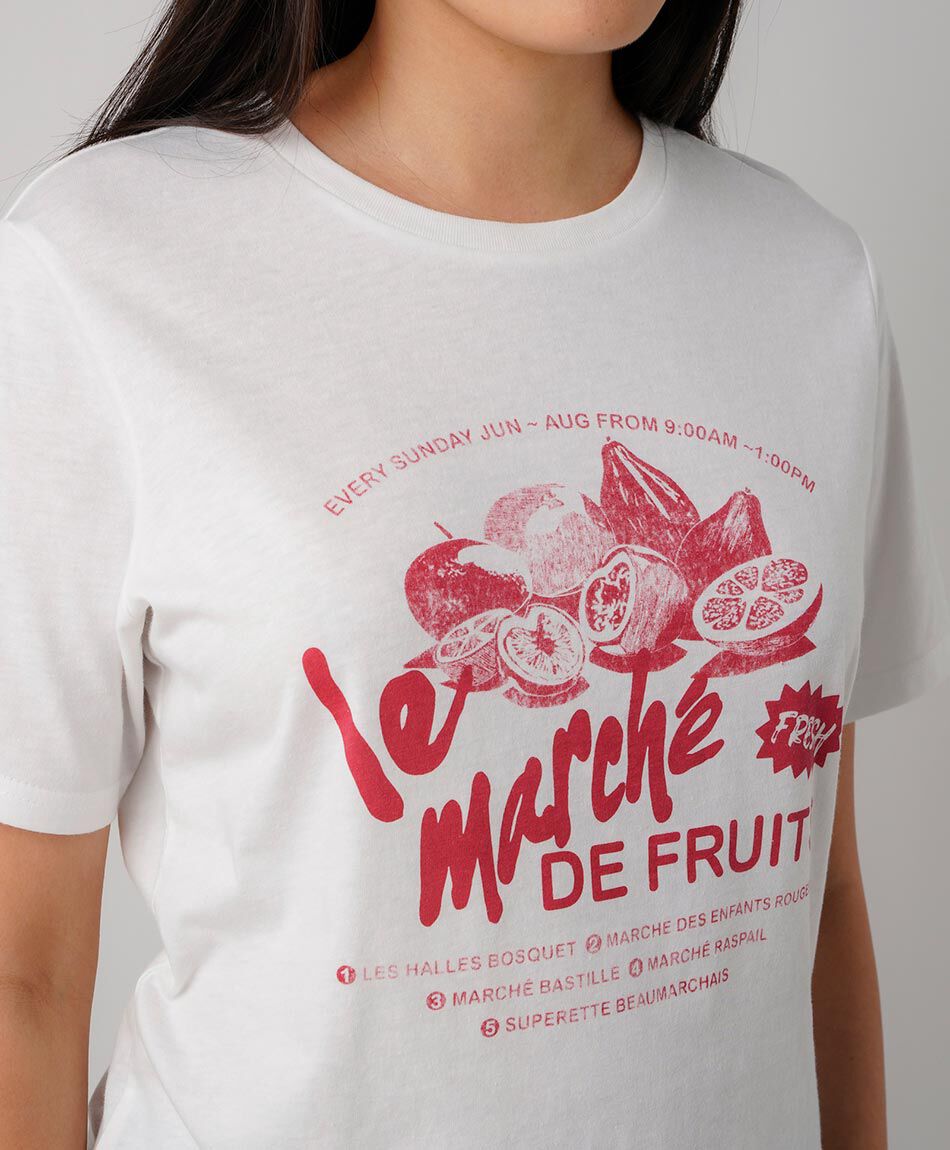 Polera mujer market fruit