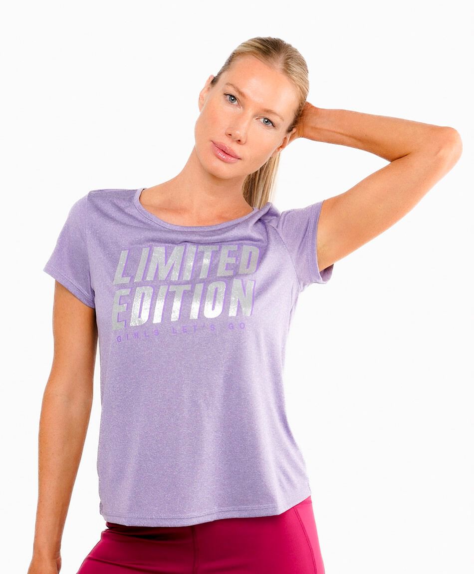 Polera deportiva mujer limited edition