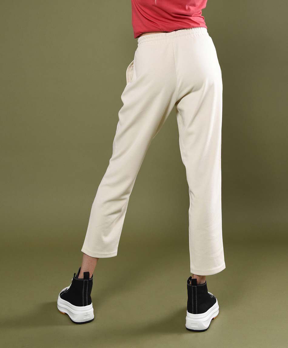 Pantal&oacute;n mujer tiro alto comfy jacquard