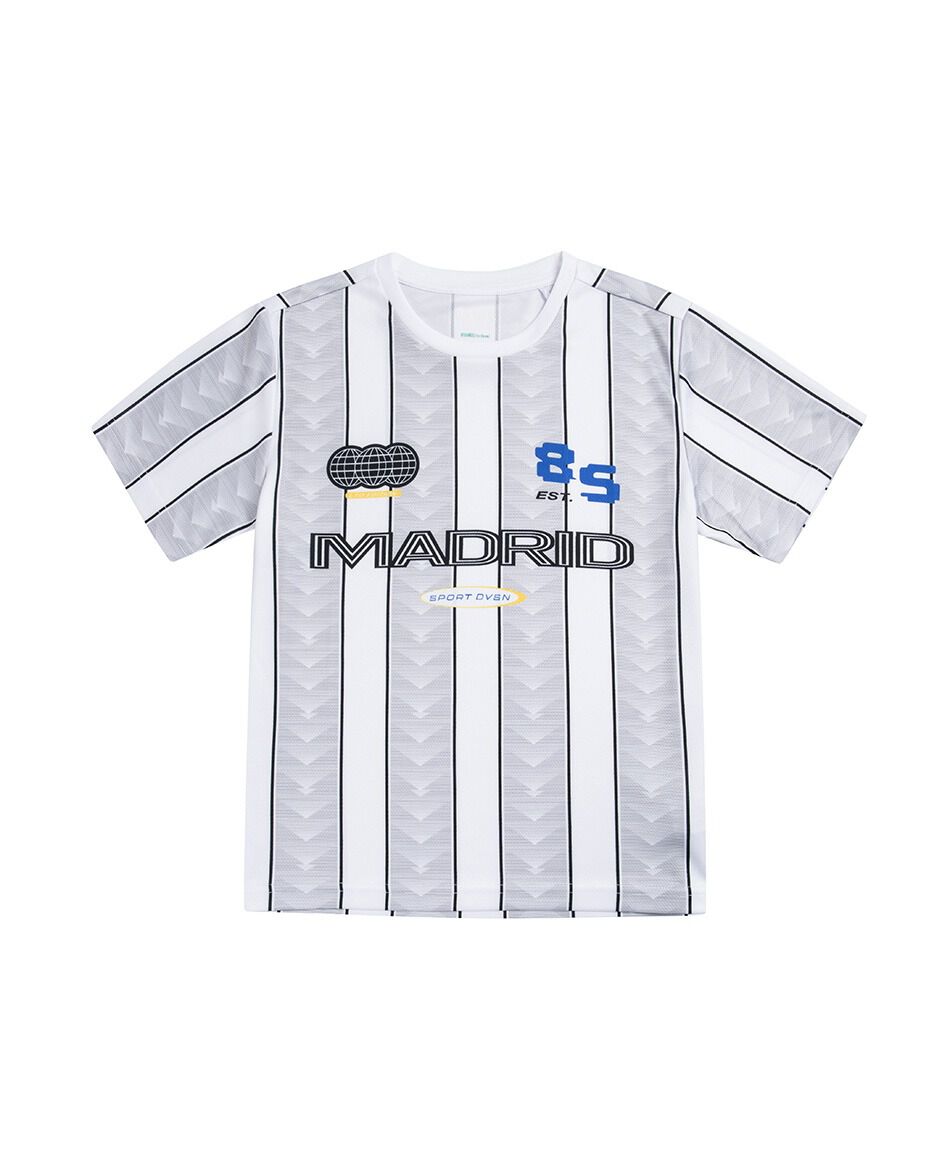 Polera ni&ntilde;o f&uacute;tbol madrid