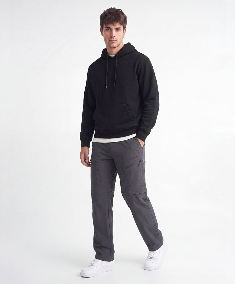 Pantal&oacute;n hombre bermuda outdoor gris