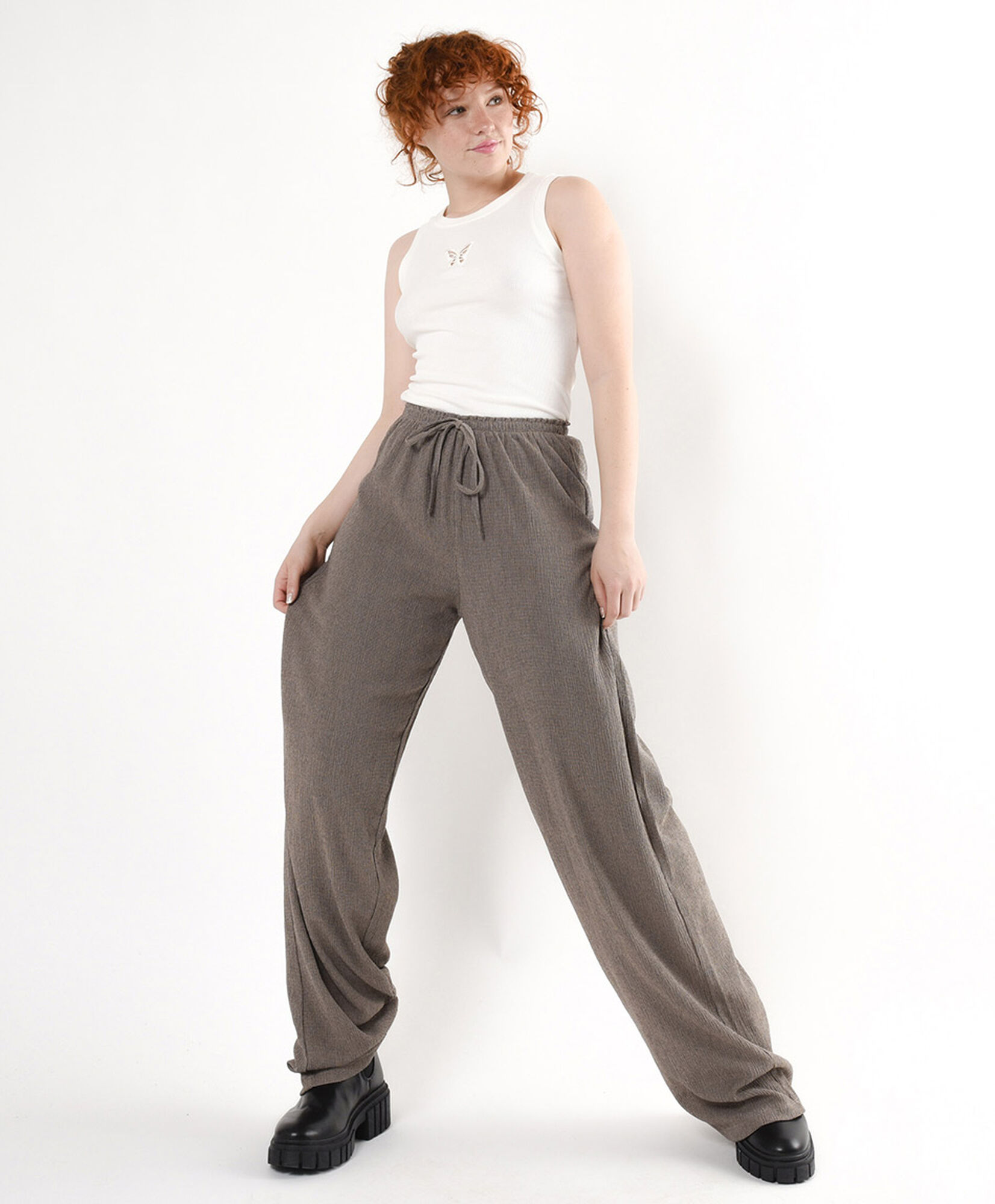 Pantalón mujer textura Pantalón mujer textura