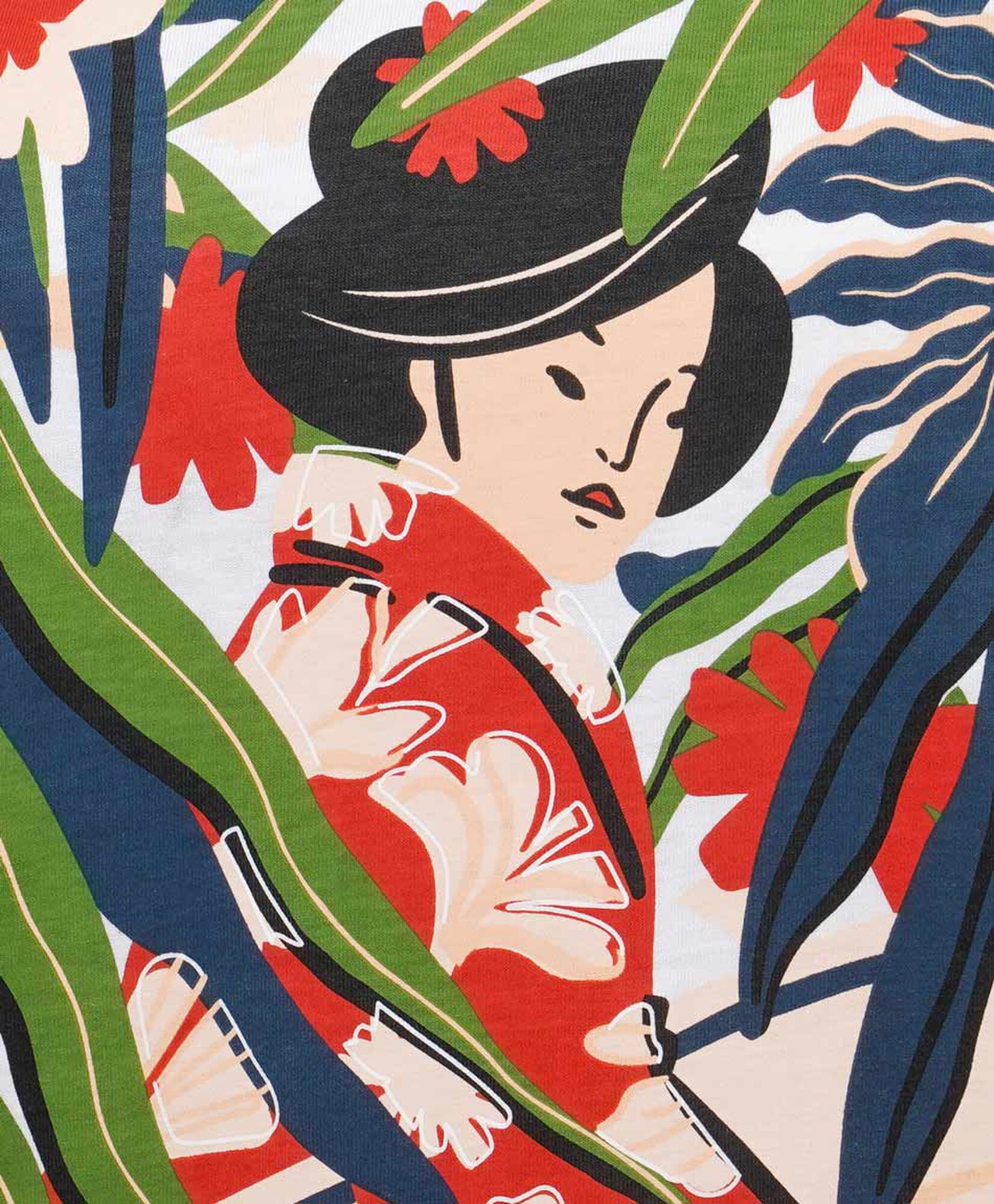 Polera mujer geisha Polera mujer geisha
