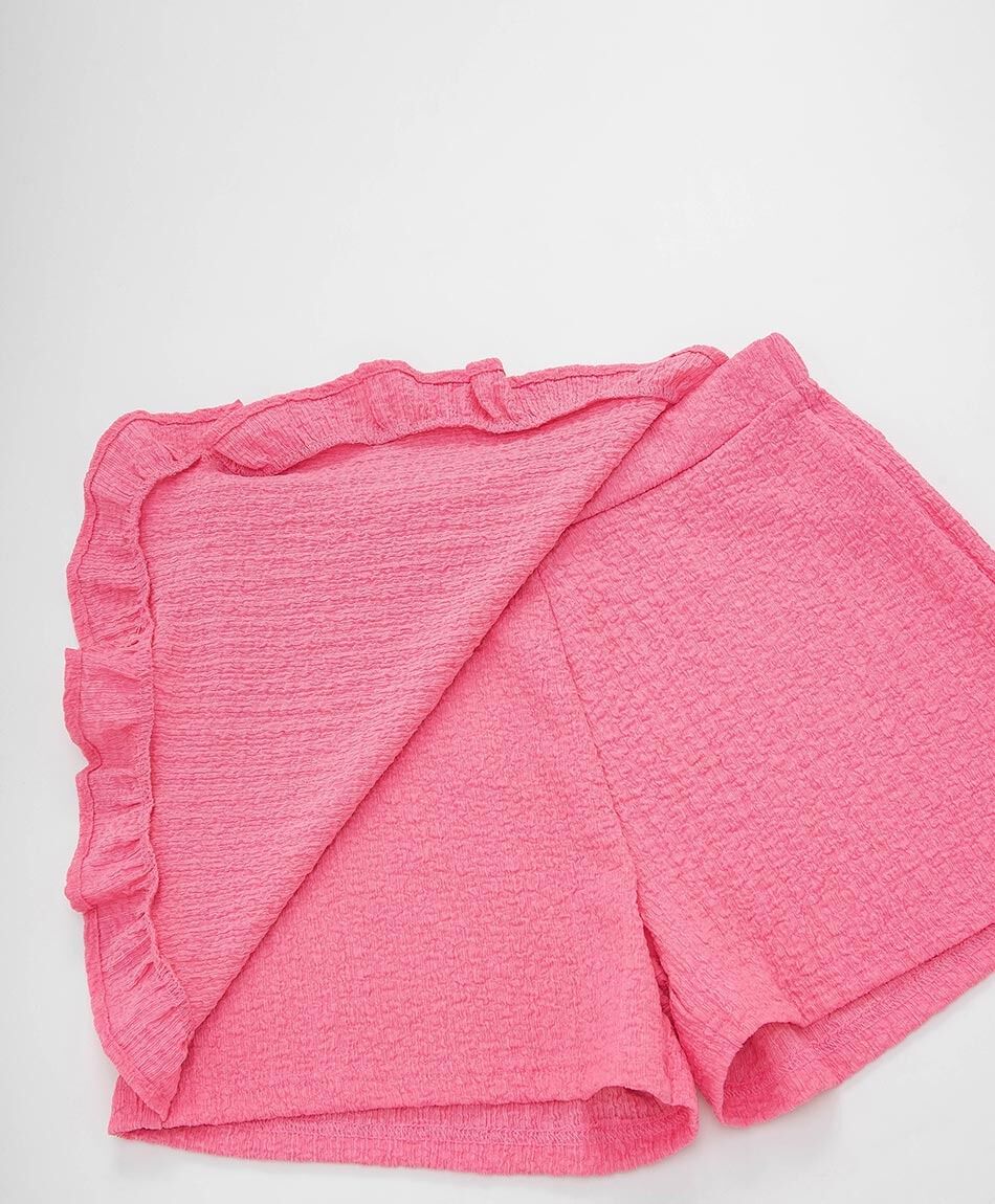 Falda ni&ntilde;a short vuelos