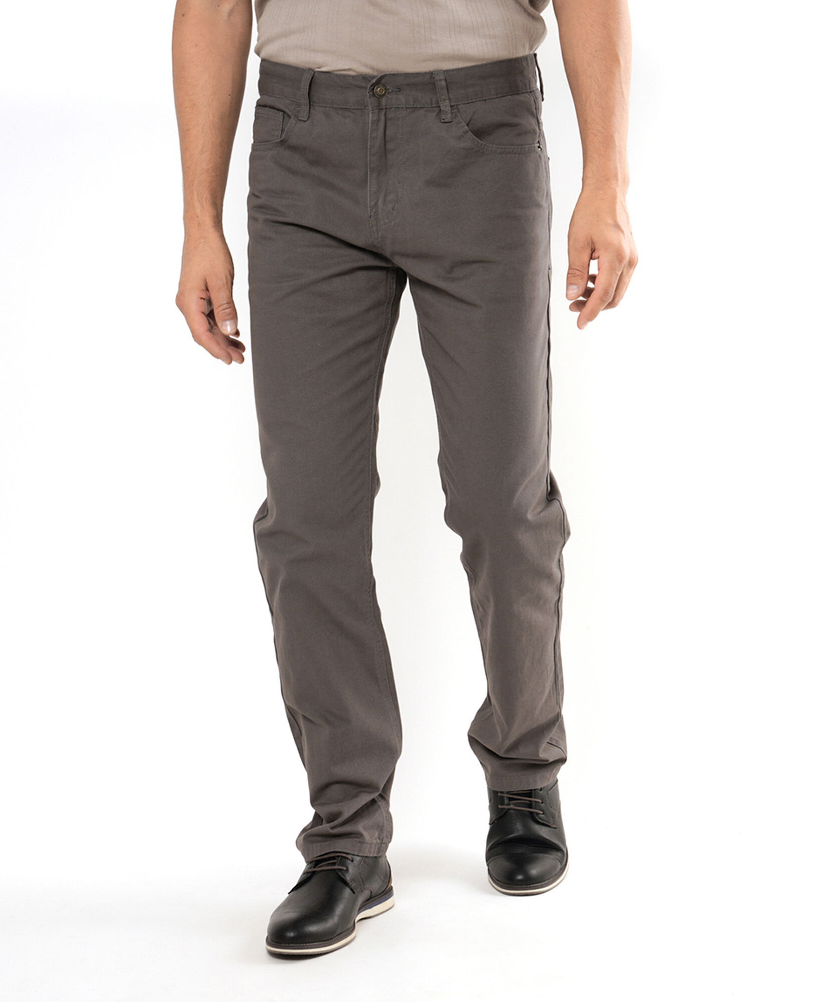 Pantalón hombre liso básico Pantalón hombre liso básico