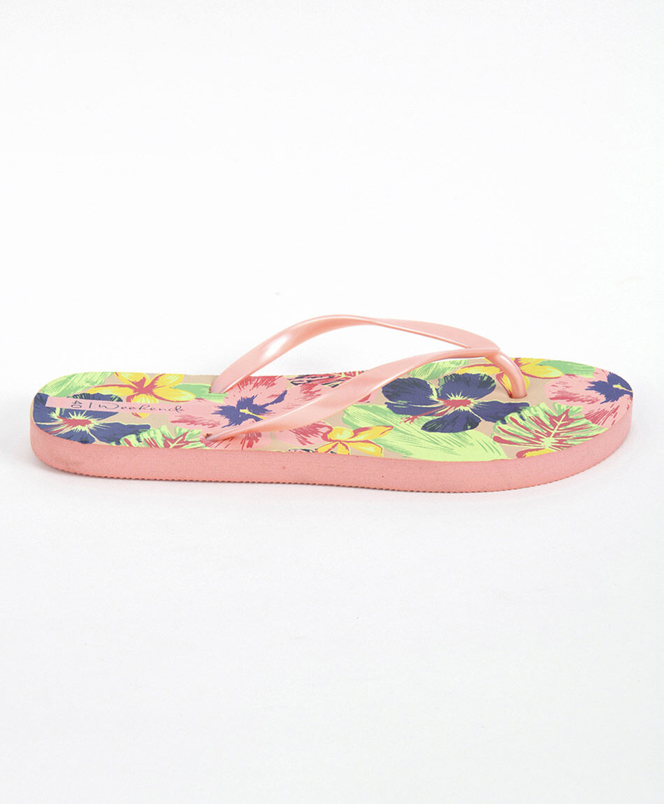 Hawaiana mujer floreada