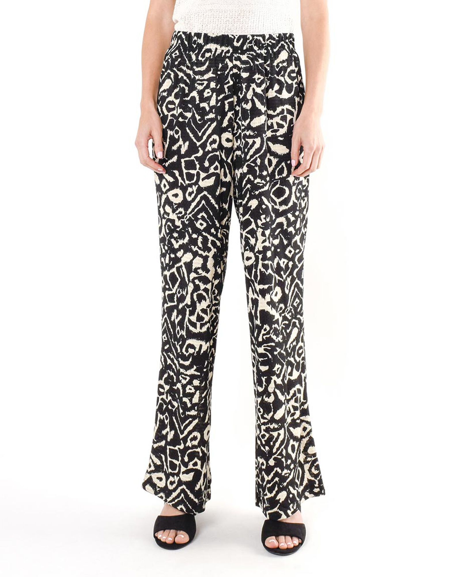 Pantalón mujer print texturizado Pantalón mujer print texturizado
