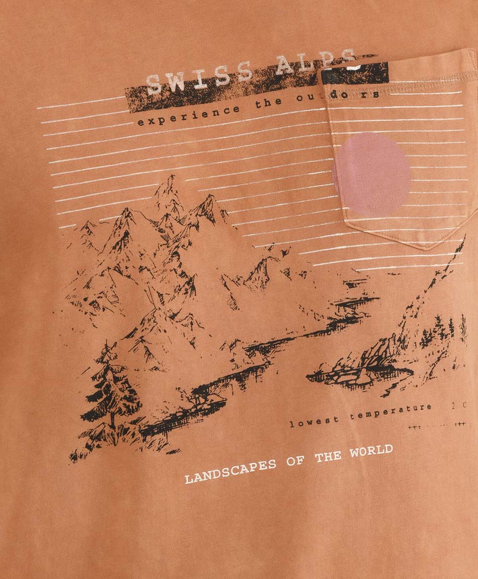 Polera hombre alpes Polera hombre alpes