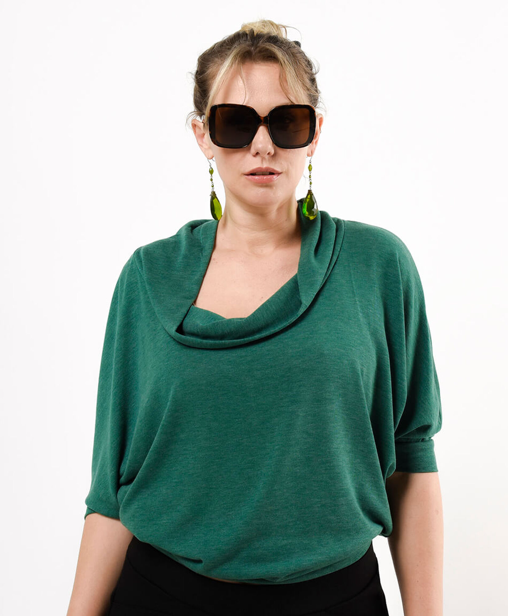 Polera mujer cuello ancho Polera mujer cuello ancho