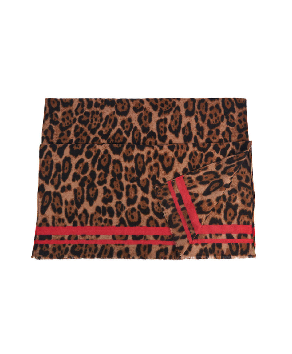 Ruana mujer lookanimal print
