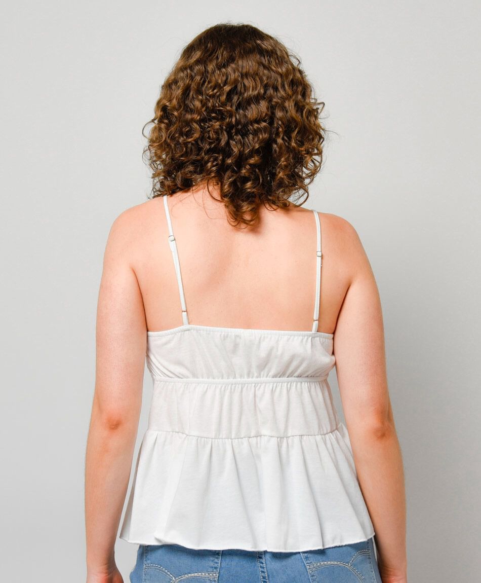 Blusa mujer top encajes