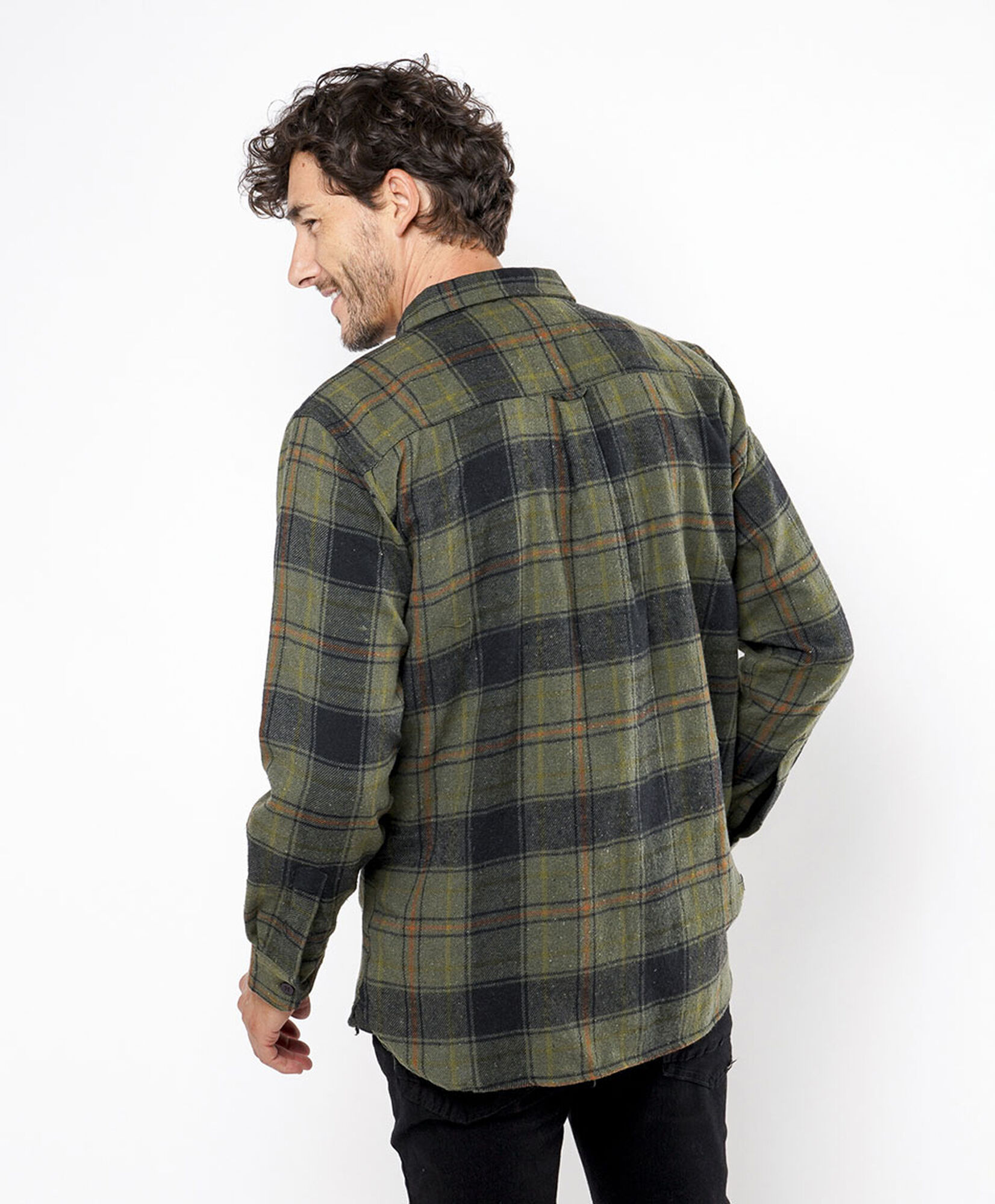 Chaqueta hombre leñadora verde Chaqueta hombre leñadora verde