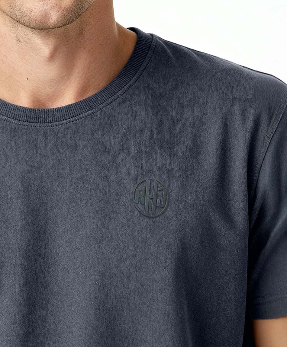 Polera hombre mini print