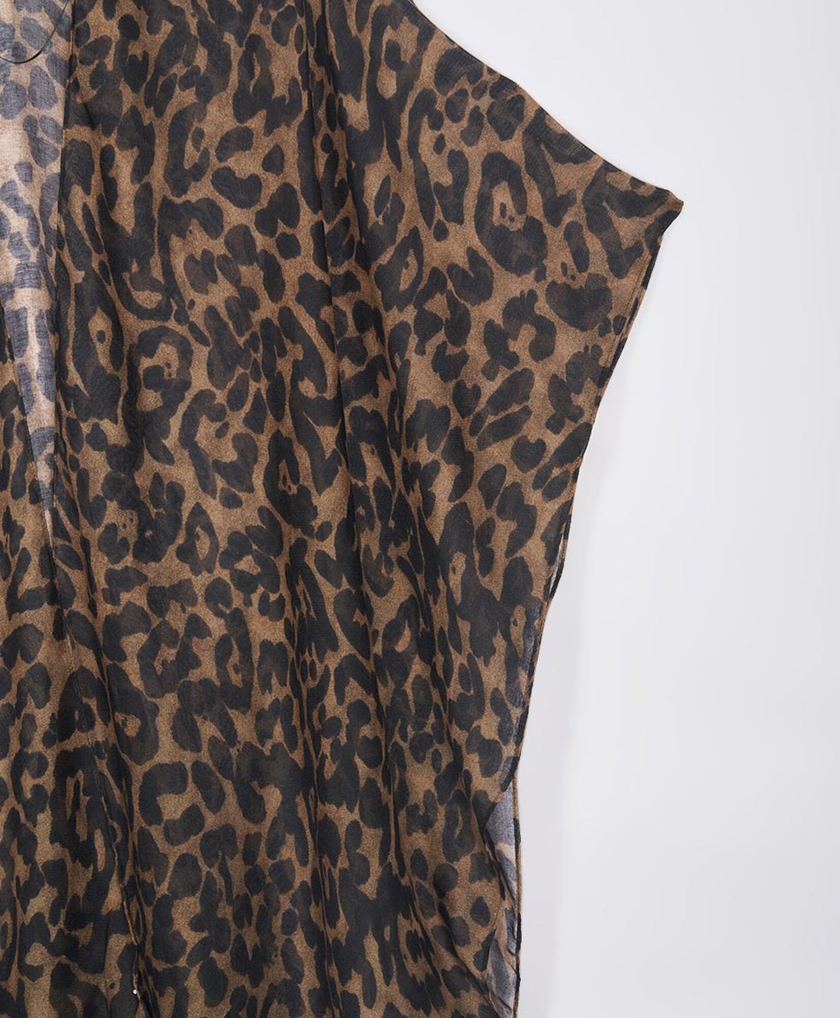 Pareo mujer animal print café Pareo mujer animal print café