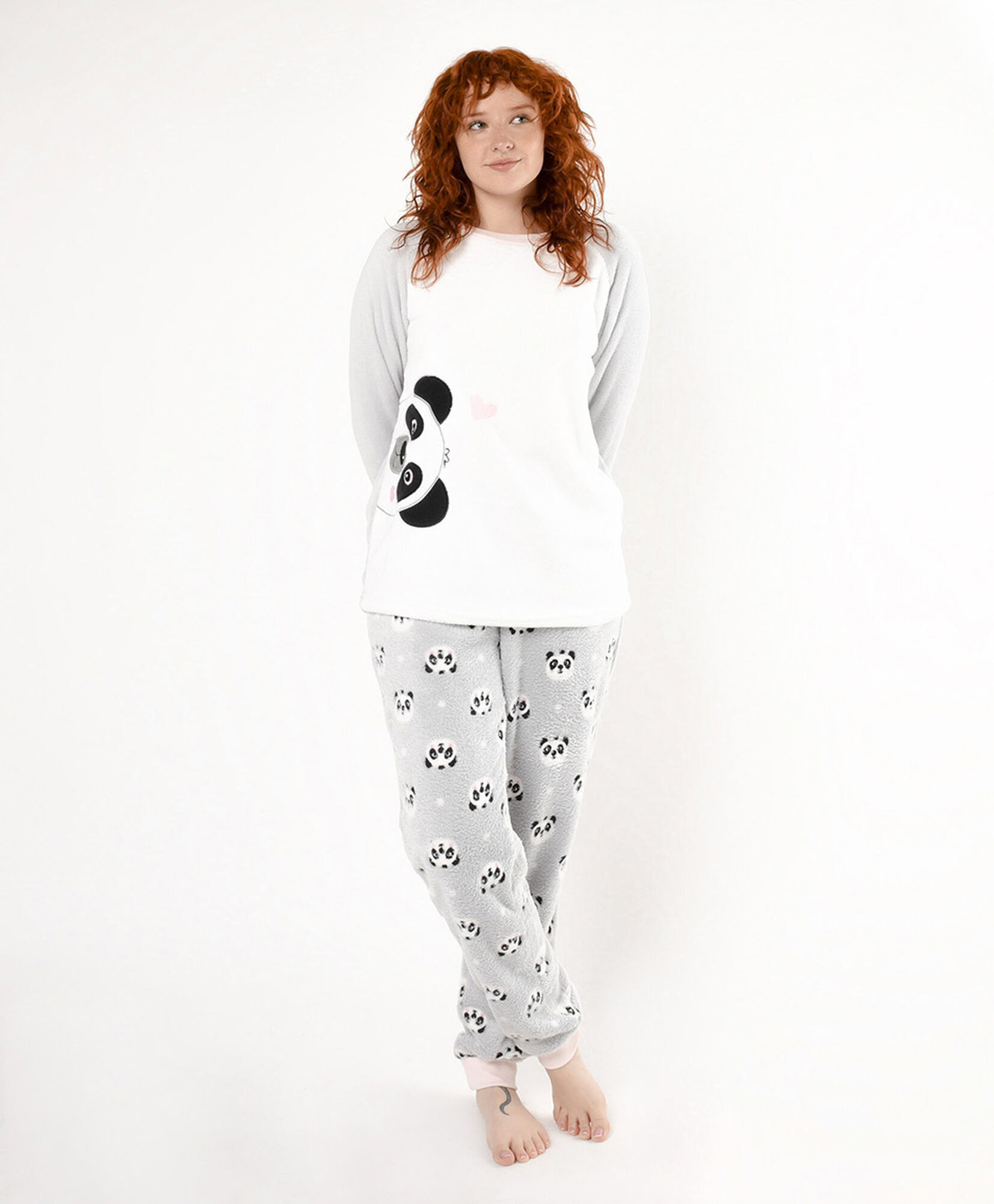 Pijama mujer polar panditas Pijama mujer polar panditas