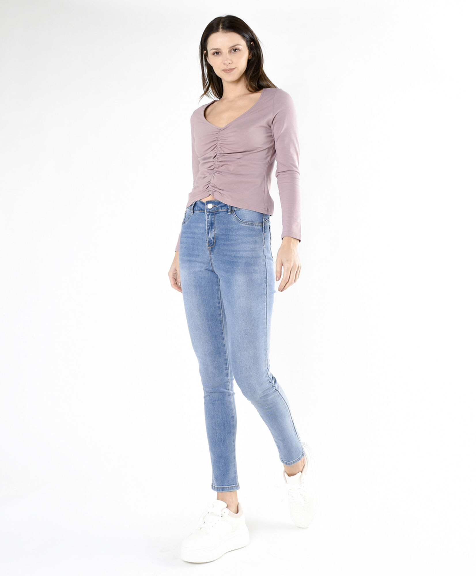 Jeans mujer desgastes skinny fit Jeans mujer desgastes skinny fit