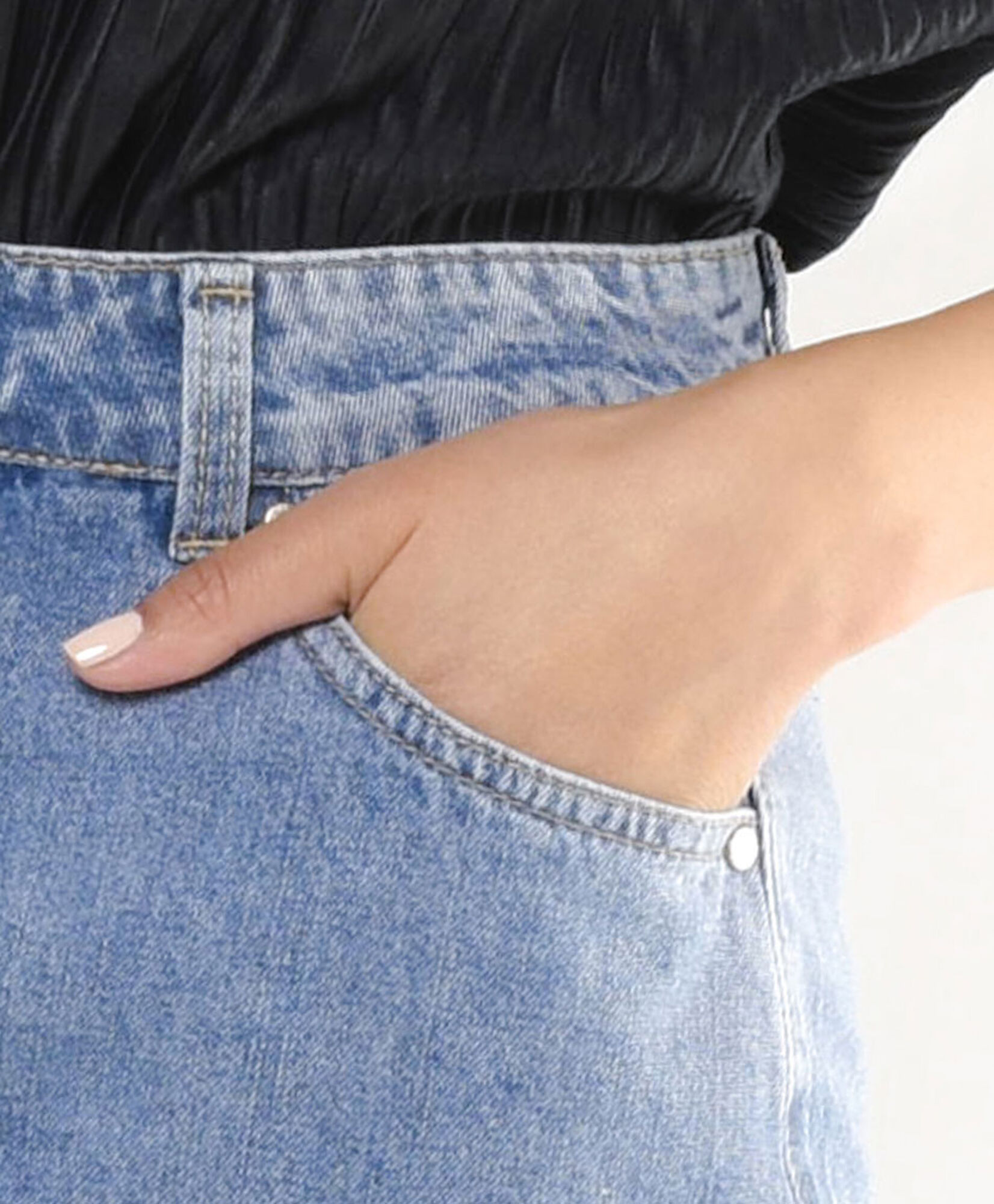 Mini falda mujer denim cargo Mini falda mujer denim cargo