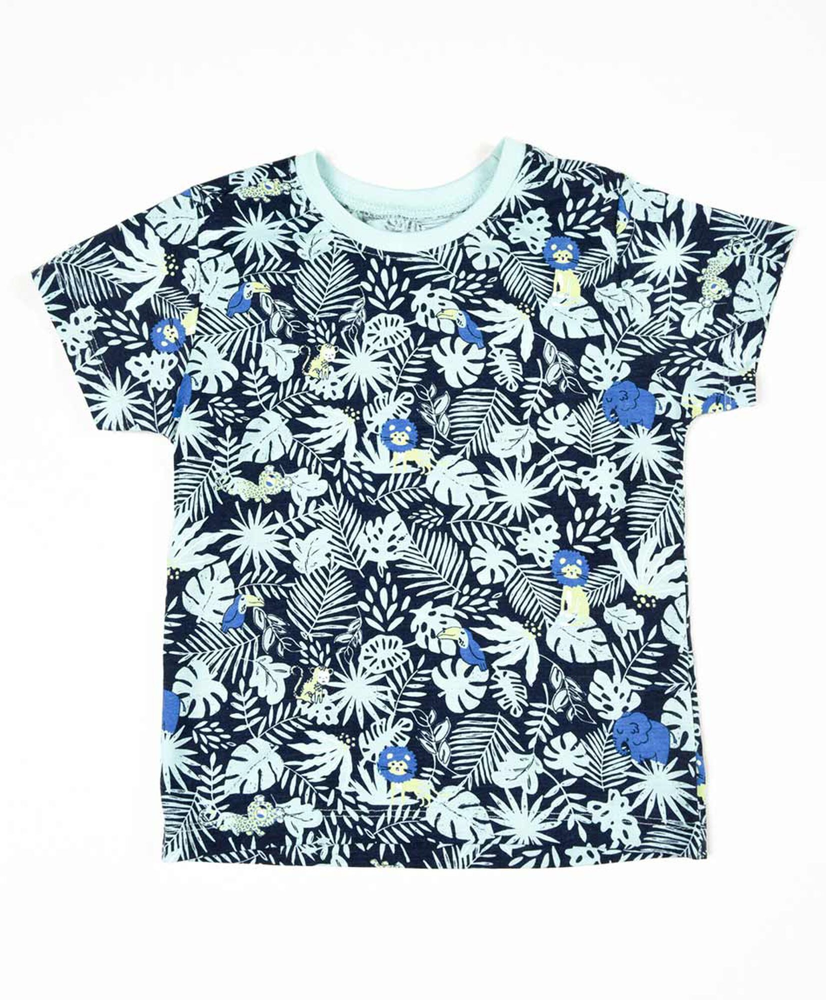 Polera bebé hojas leones Polera bebé hojas leones