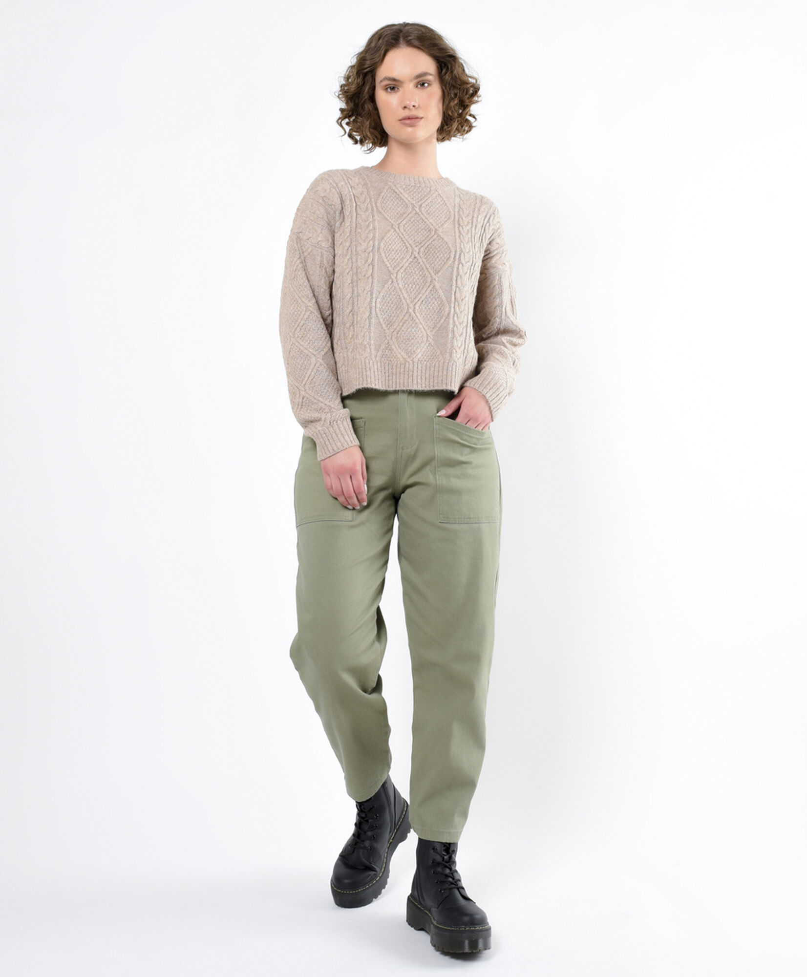 Pantalón mujer bolsillos frontales Pantalón mujer bolsillos frontales