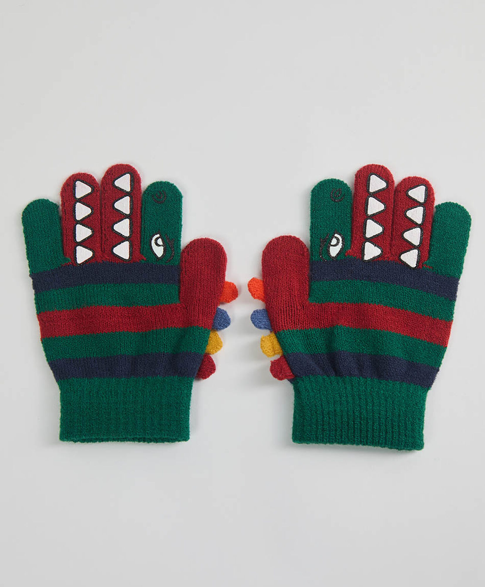 Guantes niño diseño dinosaurio Guantes niño diseño dinosaurio
