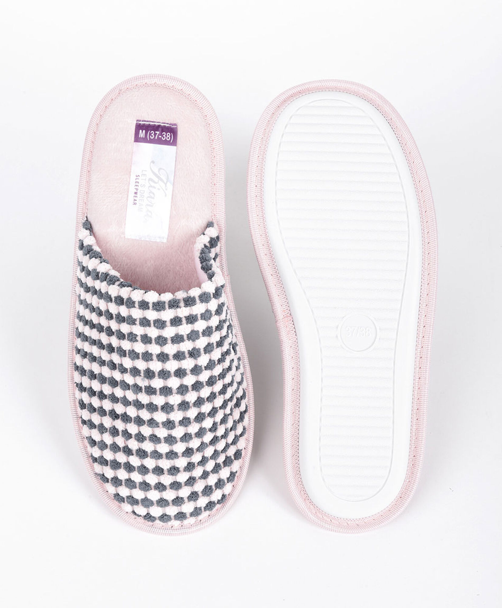 Pantufla mujer puntos Pantufla mujer puntos