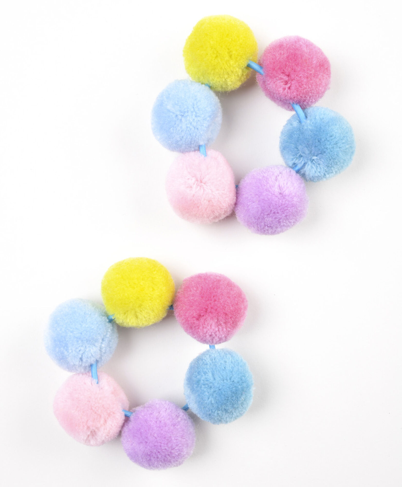 Colet infantil pompones Colet infantil pompones