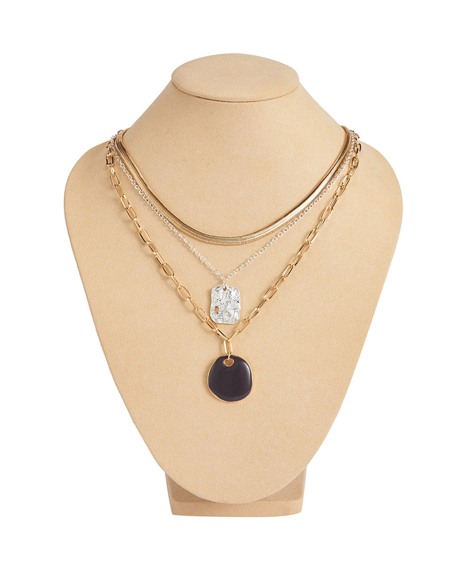 Collar mujer triple gold Collar mujer triple gold