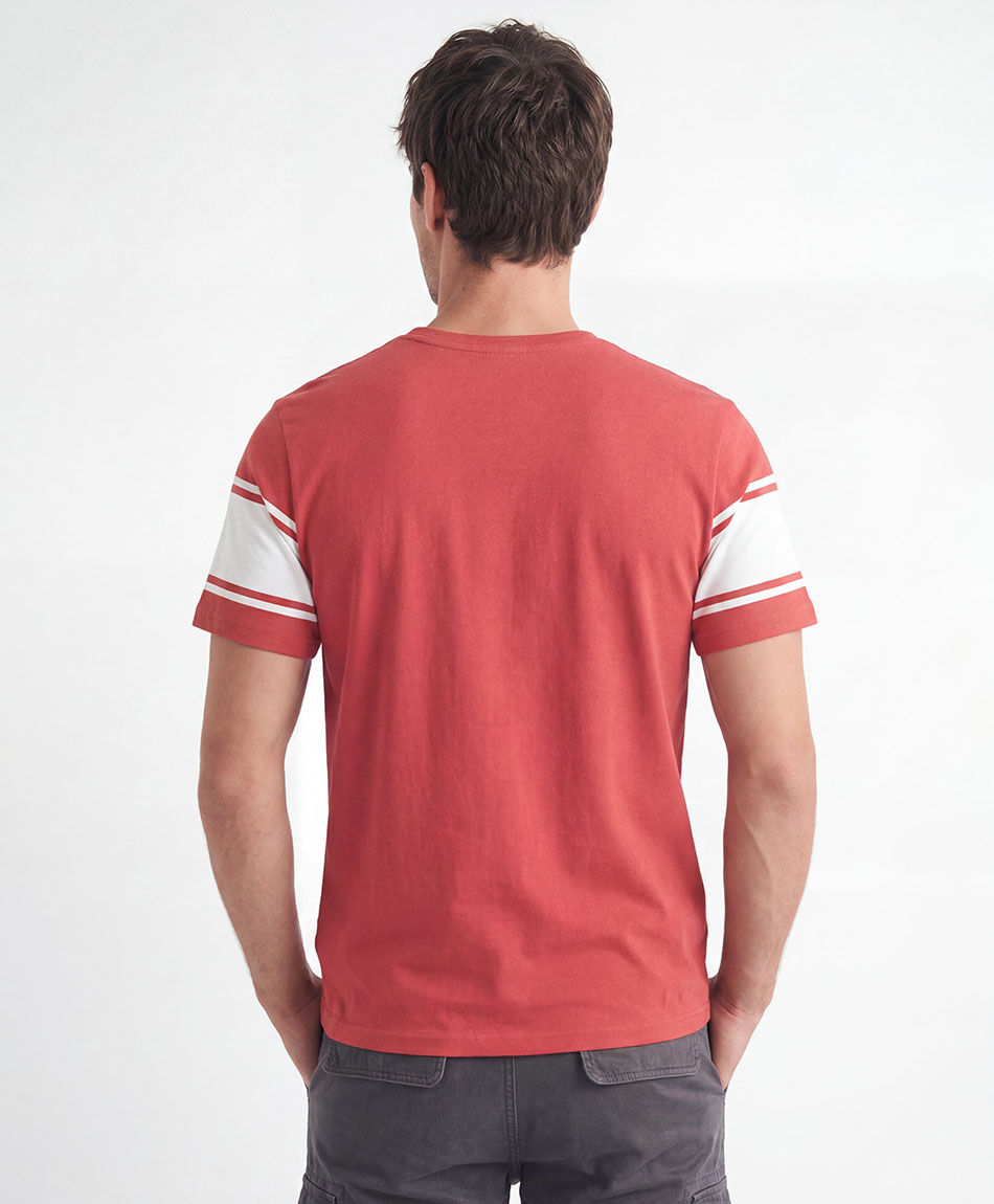 Polera hombre franja denim community