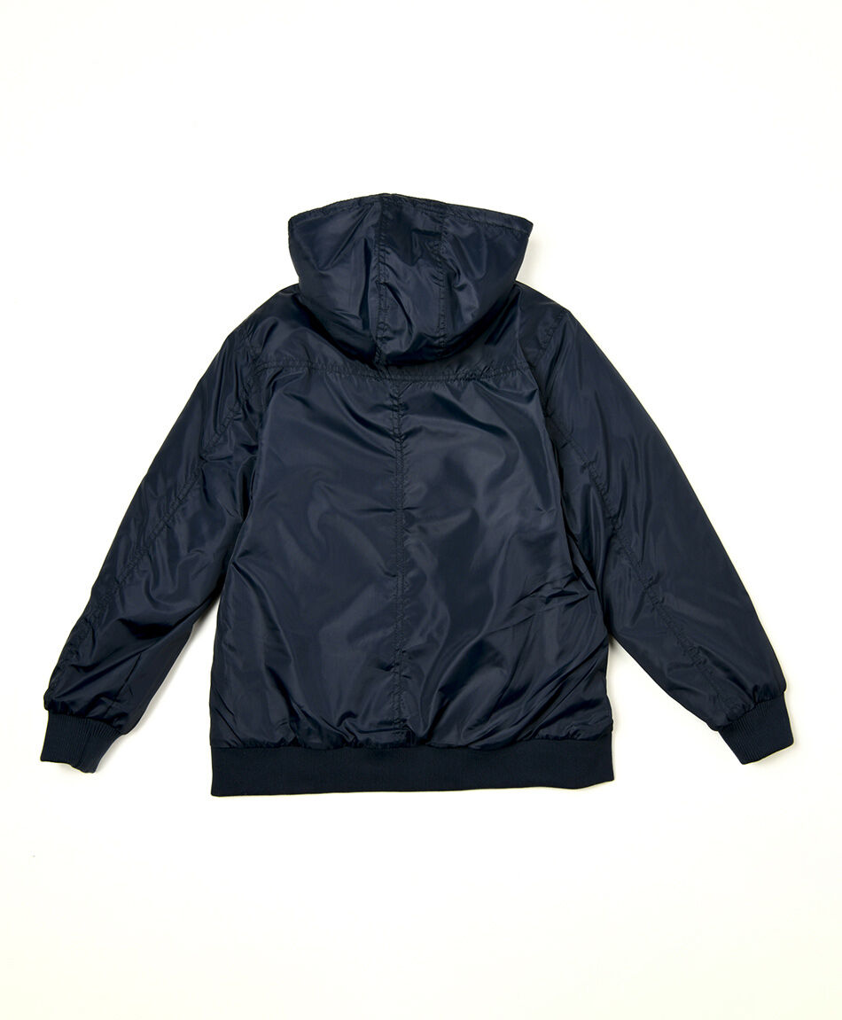 Chaqueta escolar lisa gorro