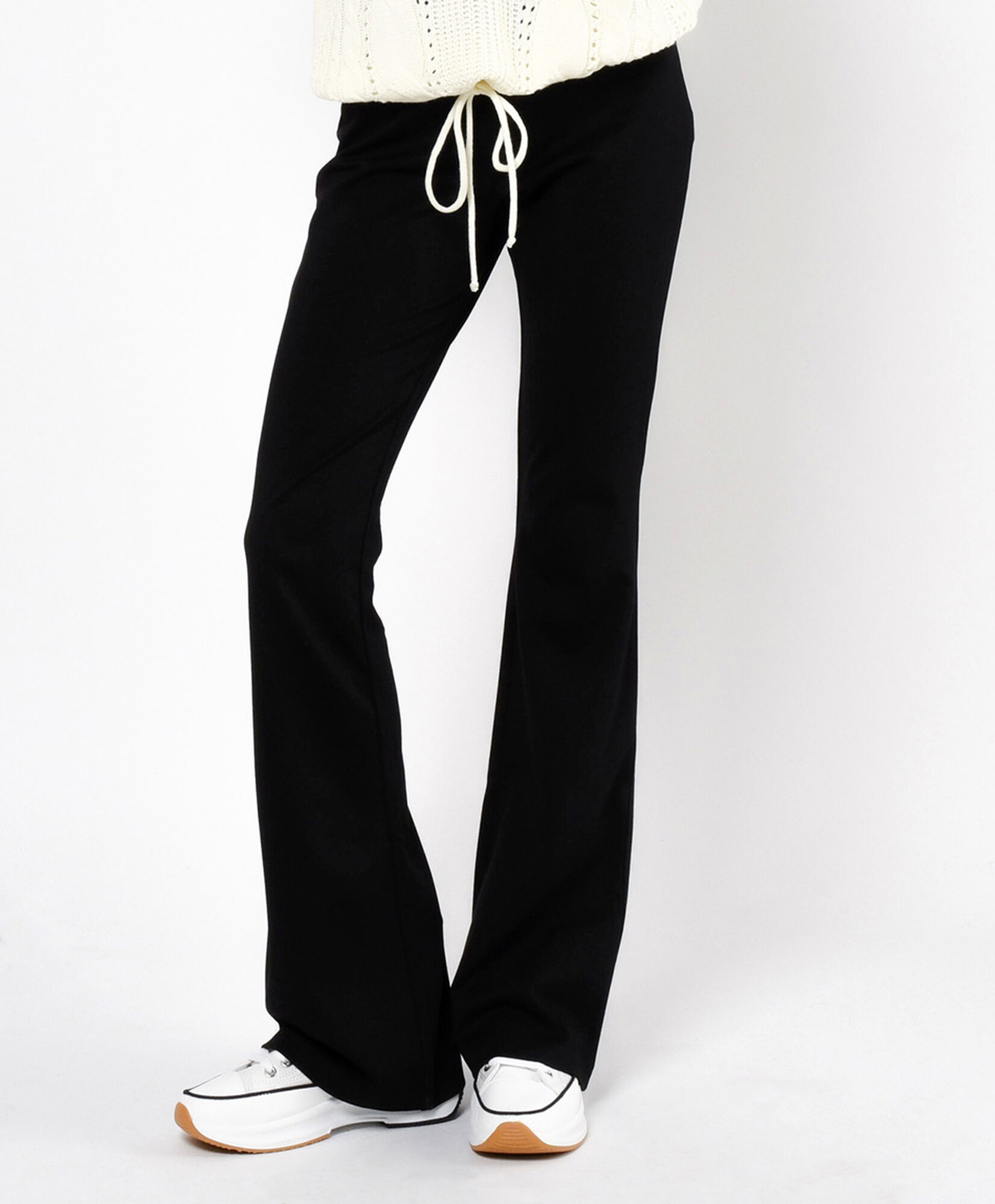 Pantalón mujer liso flare Pantalón mujer liso flare