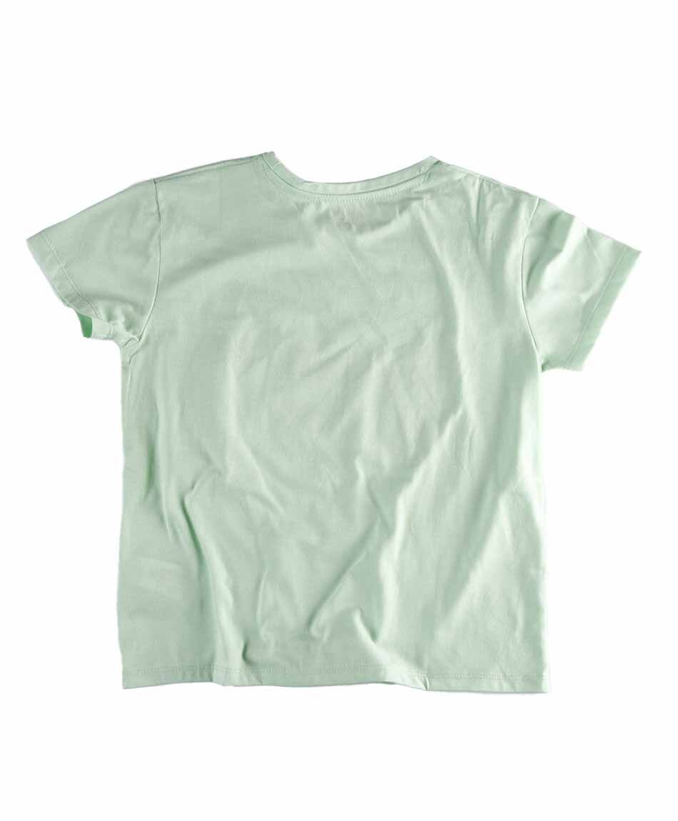 Polera manga corta cuello redondo