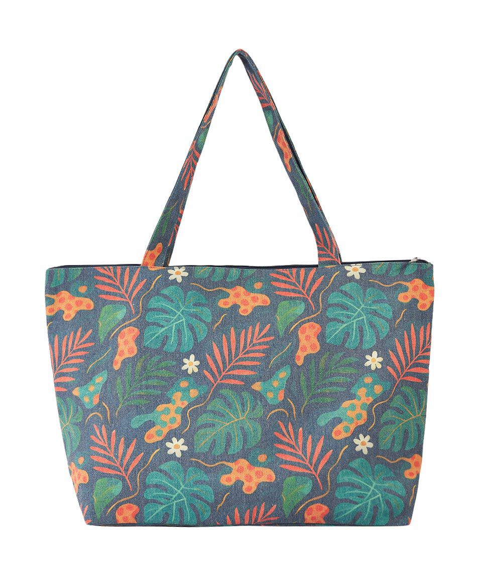Bolso playa mujer tropical