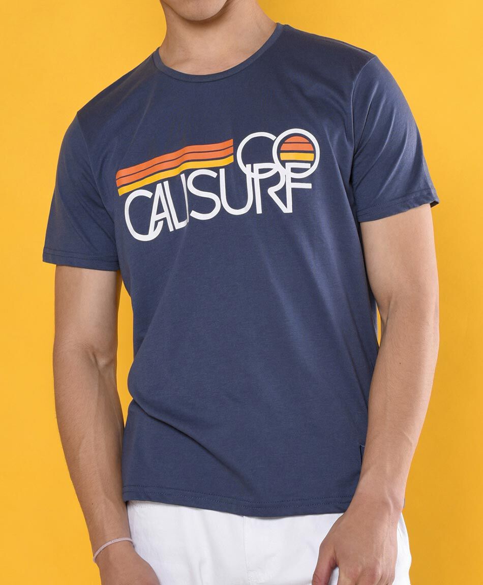 Polera manga corta cuello redondo