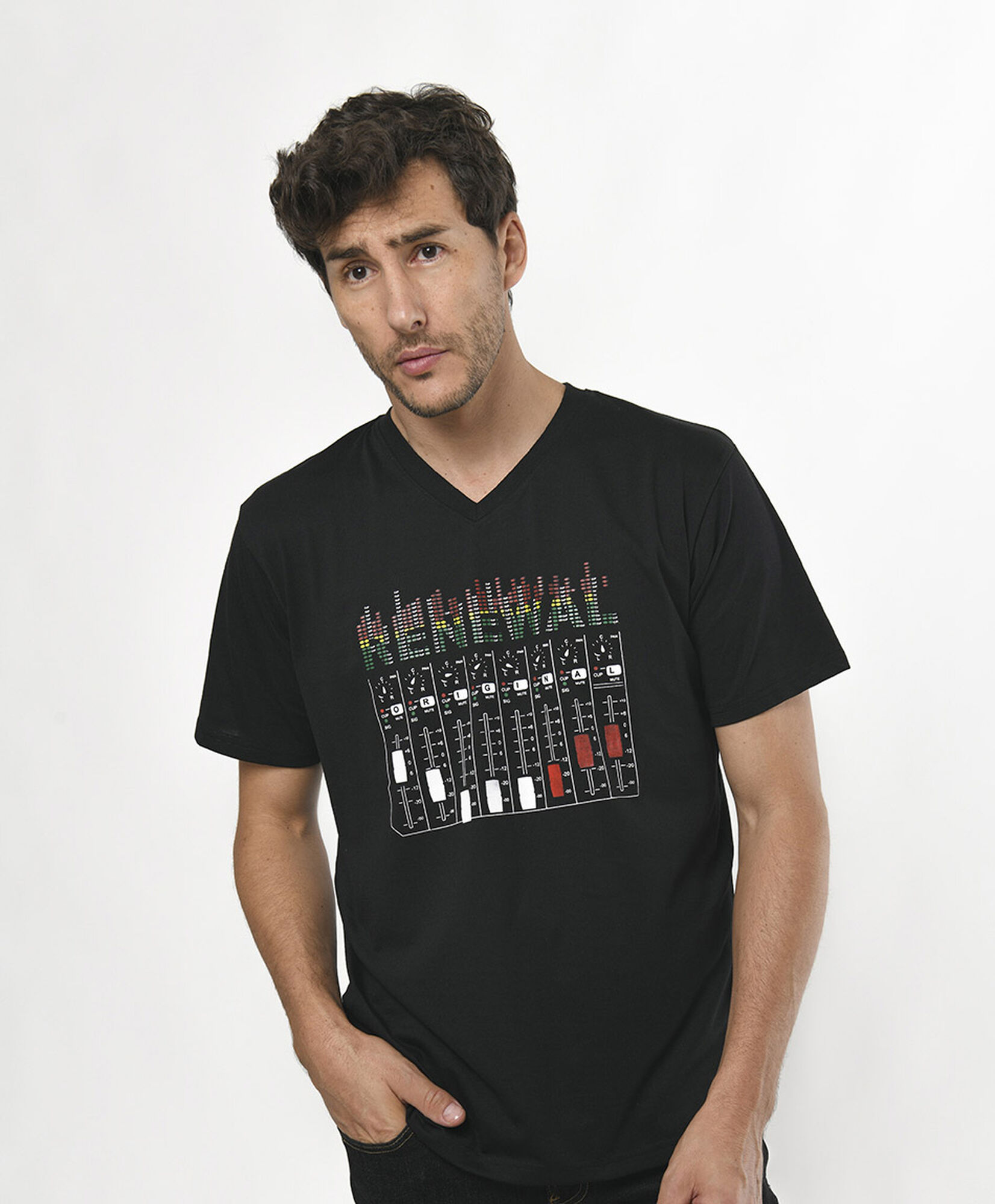 Polera hombre radio Polera hombre radio