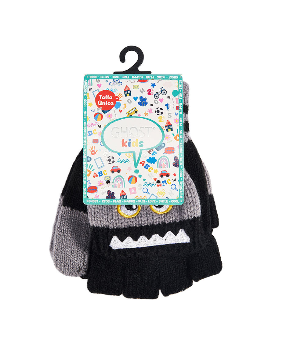Guantes ni&ntilde;o monstruo divertido
