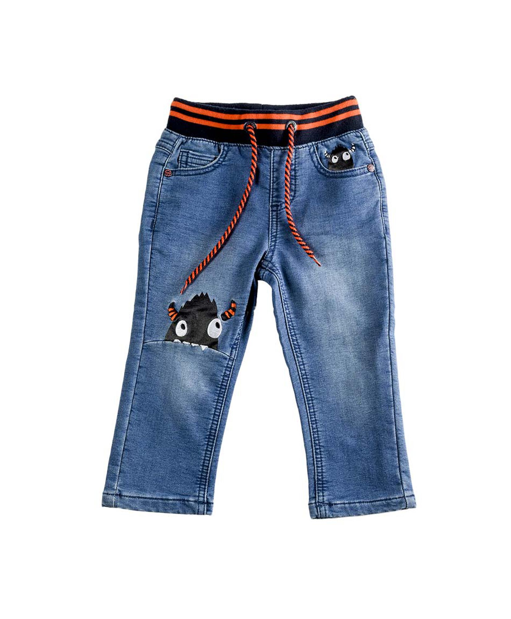 Jeans bebé monster desgastado Jeans bebé monster desgastado